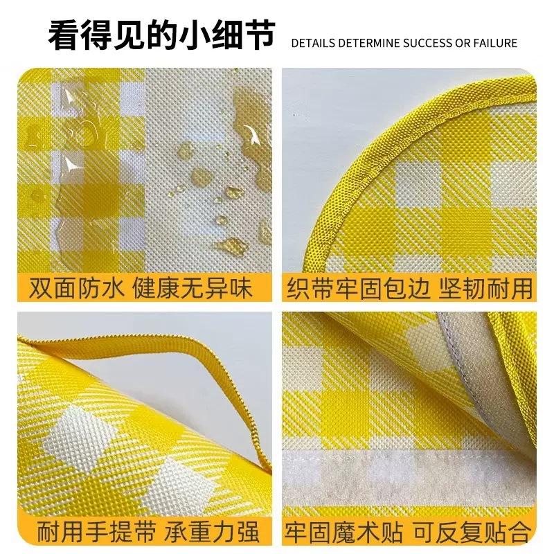 Picnic Mat Outdoor Moisture Proof Pad Camping Beach Portable Waterproof Thickened Non-Woven Fabric Pad Tent Floor Mat in Stock Wholesale