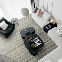印度进口香蕉丝客厅地毯高端家用别墅卧室沙发环保地毯高级