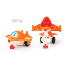 跨境碰撞变形飞机玩具 厂家直销儿童玩具小车 男孩特技飞机侠