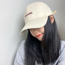 帽子女ins夏季薄款遮阳棒球帽情侣休闲街头韩版百搭显脸小鸭舌帽