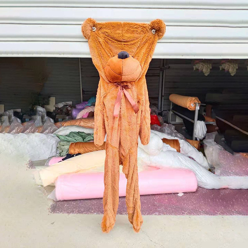 泰迪熊外皮熊皮套毛绒皮壳熊毛绒玩具半成品毛皮外皮壳毛熊皮肤