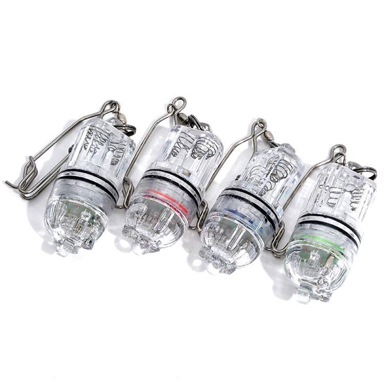 海钓淡水入水亮诱鱼灯led防海水集鱼灯11cm5号电池深海海钓带鱼灯