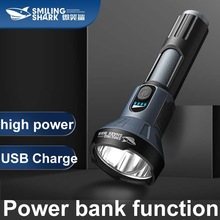 Portable USB rechargeable spotlights waterproof Led torch