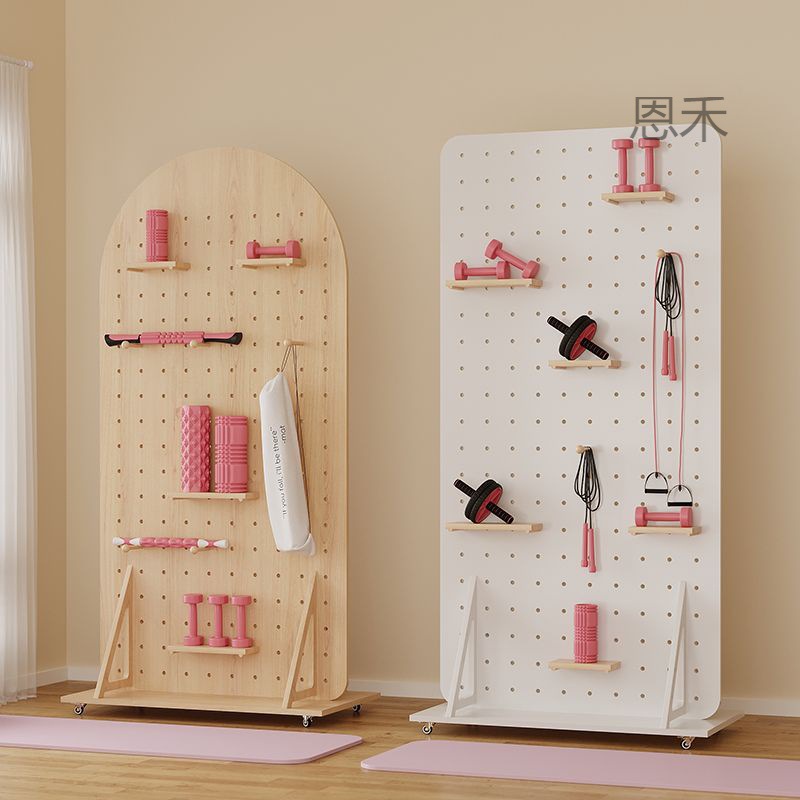 客厅玄关木屏风可折叠隔断洞洞板小户型装饰办公简易现做立式