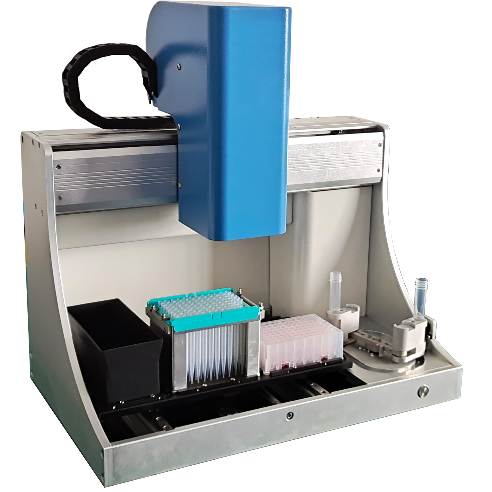 疾控中心医院用超小巧4标准96孔板自动加样病毒分杯pcr前处理仪器