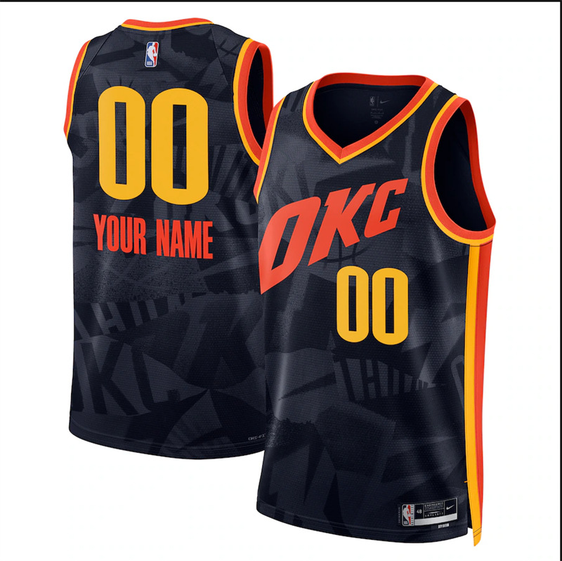 24赛季 雷霆队城市版热压布印球衣 2号 亚历山大-阿里巴巴