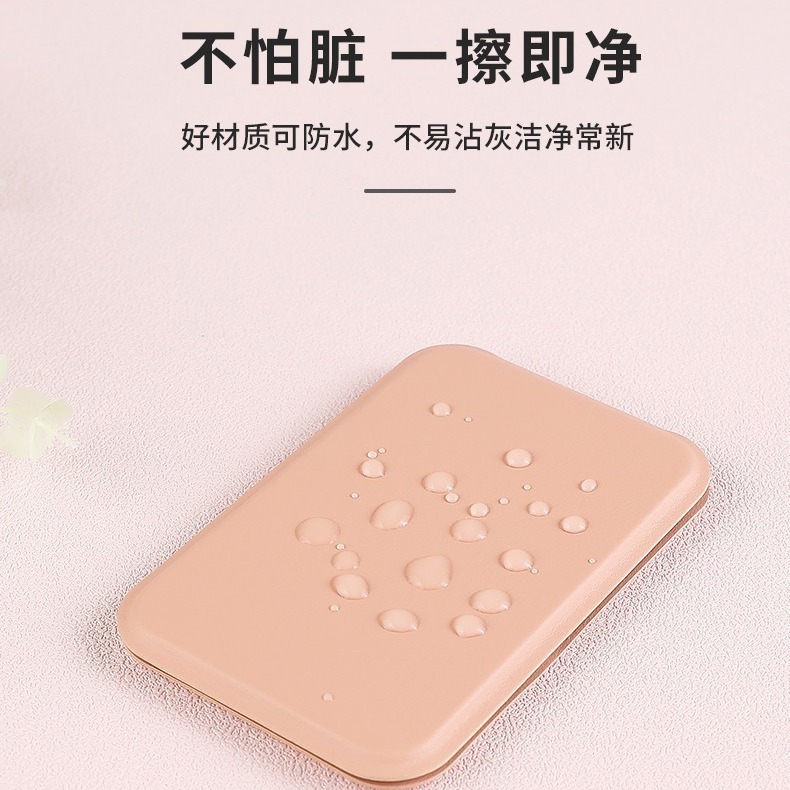 Ins Style Cross-Border Makeup Mirror Student Dormitory Clear Makeup Mirror Travel Portable Portable Small Mirror Folding Portable