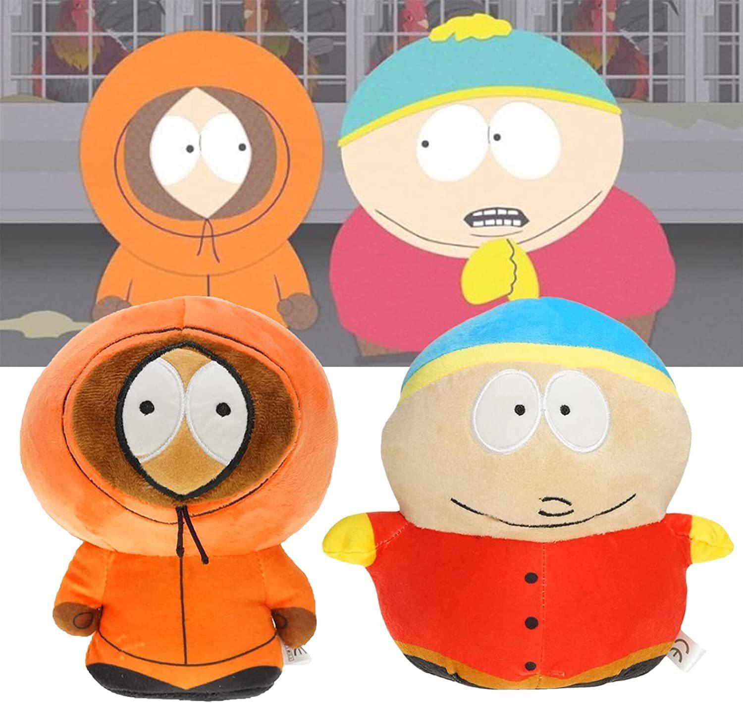动漫南方公园衰仔乐园四款 公仔玩偶礼物粗口小子毛绒玩具礼物