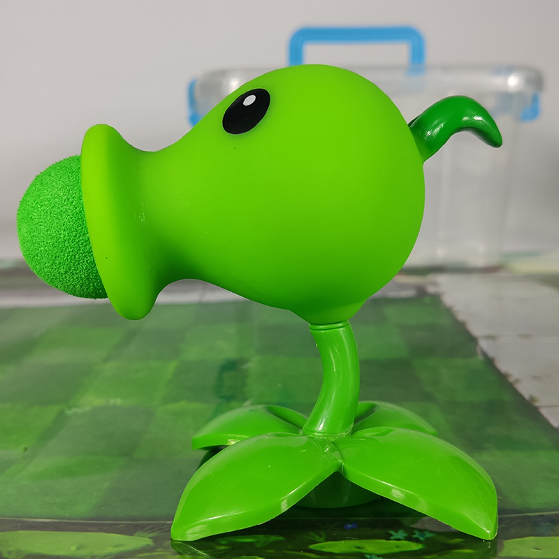 正版植物大战僵尸玩具软胶豌豆射手寒冰豌豆炮男女孩儿童全套礼物