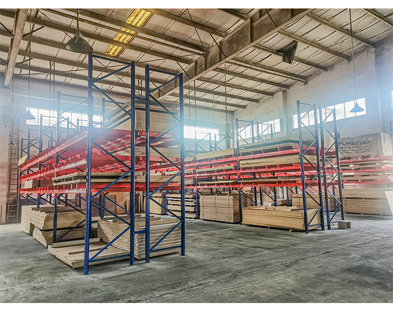 重型横梁货架木板存放货架横梁式托盘货架厂家