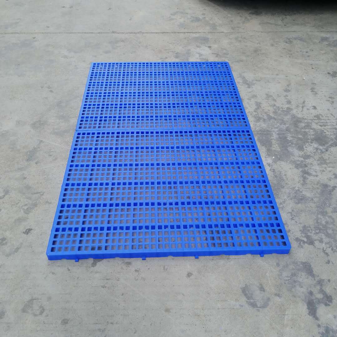 可拼接仓库防潮垫板 超市货物网格地台板厂家批发高脚塑料垫板