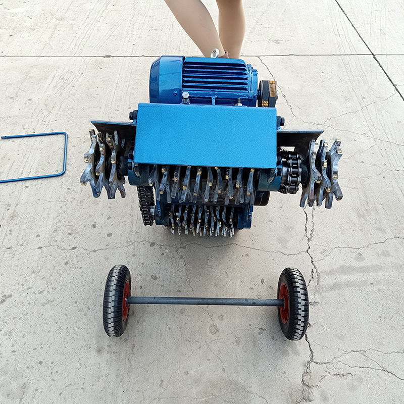 厂家销售600型路面清渣机 电动路面清灰机 混凝土灰渣清理机