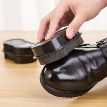 鞋擦皮鞋保养增亮双面海绵擦鞋无色鞋蜡鞋油刷子鞋蜡