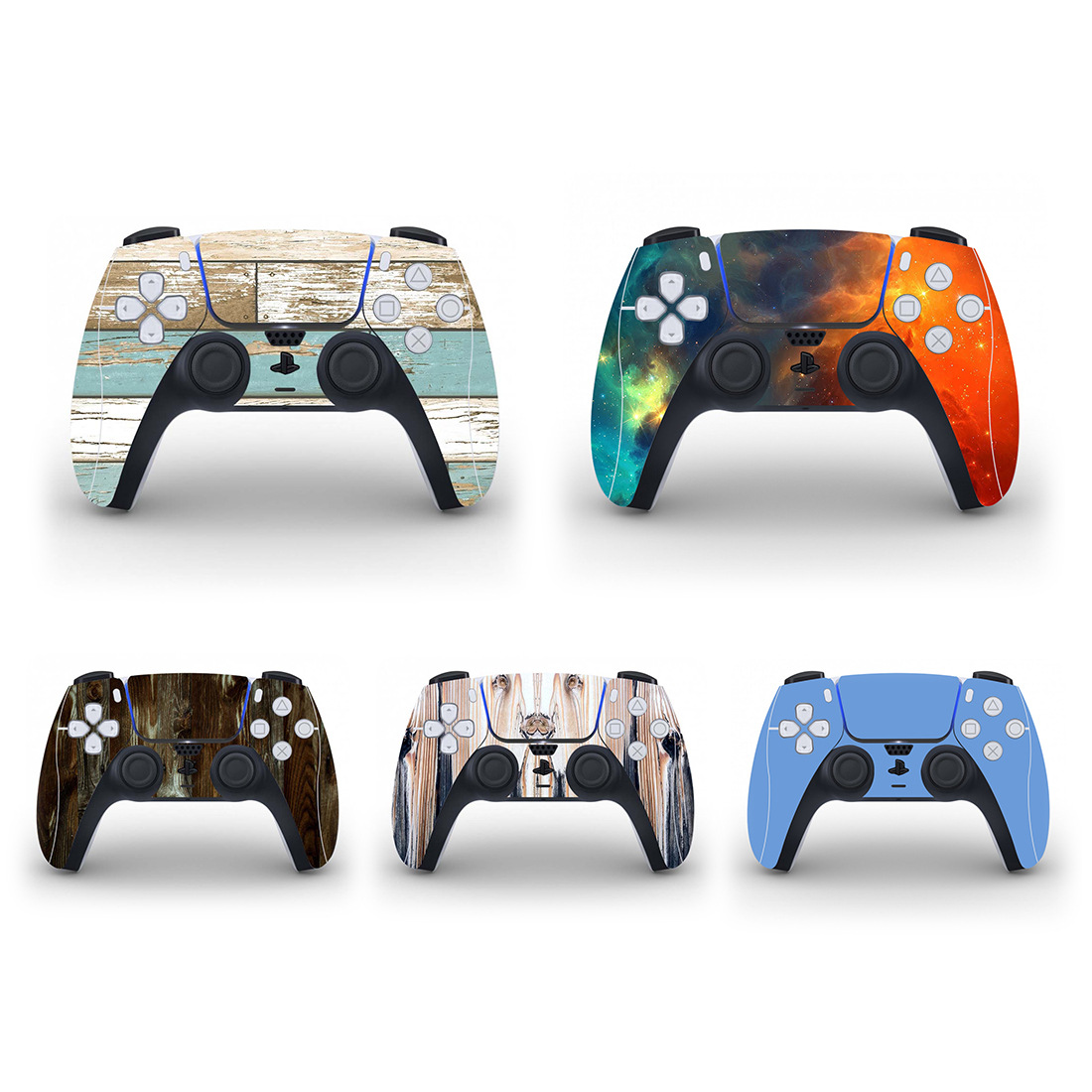 适用于游ps5戏机手柄贴纸p5手柄防刮耐磨防水个性潮流炫彩贴-阿里巴巴