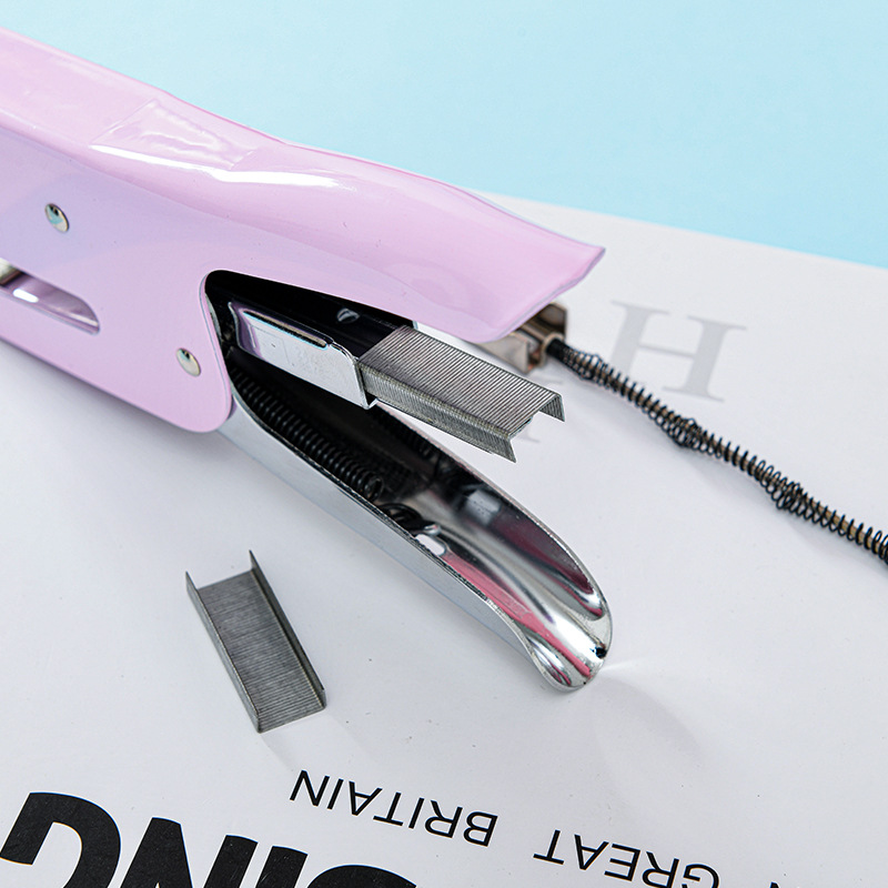 Factory Labor-Saving Hand-Held Stapler All-Metal Vice Type Stapler Office Large Thickened Book Stapler