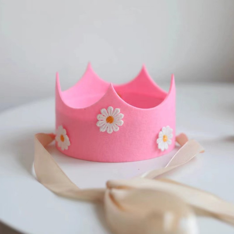 New Birthday Decoration Party Headdress Birthday Cake Candle Hat Exquisite Headband Funny Hair Accessories Personalized Headband