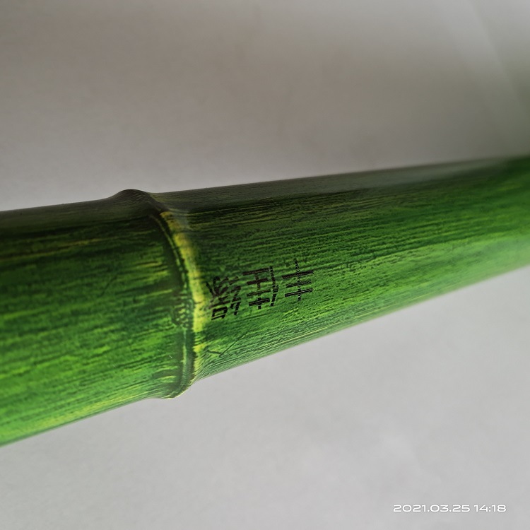 草绿色竹节管源头工厂丰佳缘节形立体感美丽