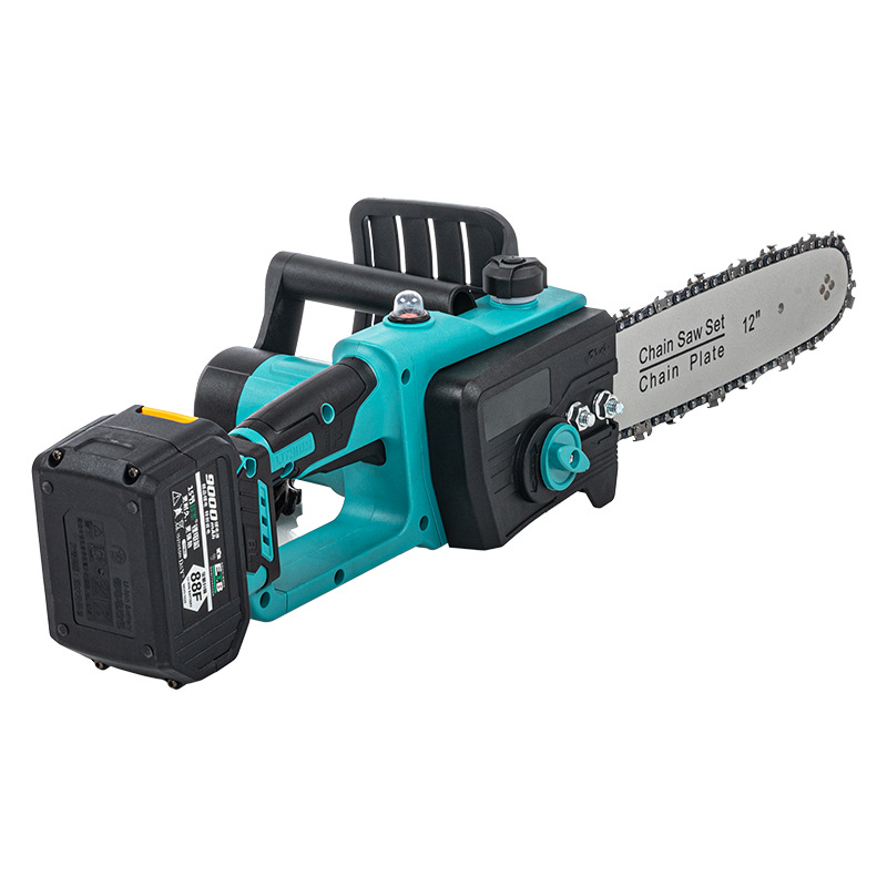 批发大艺款电锯伐木锯充电式锂电户外家用小型锯树柴电链锯手持式