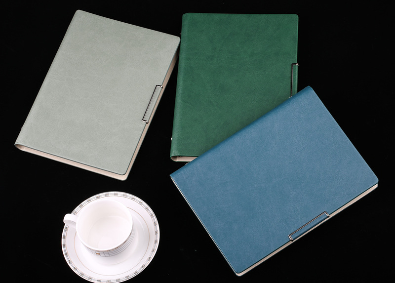 厂家定做商务pu硬皮a5活页笔记本定制 logo本子日记本记事本
