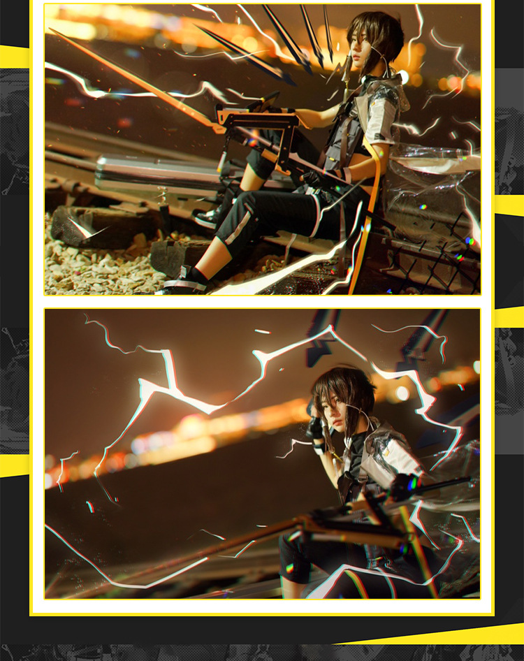 三木君 明日方舟断崖cos道具服法杖刀剑背包箱子枪未开刃不可发射