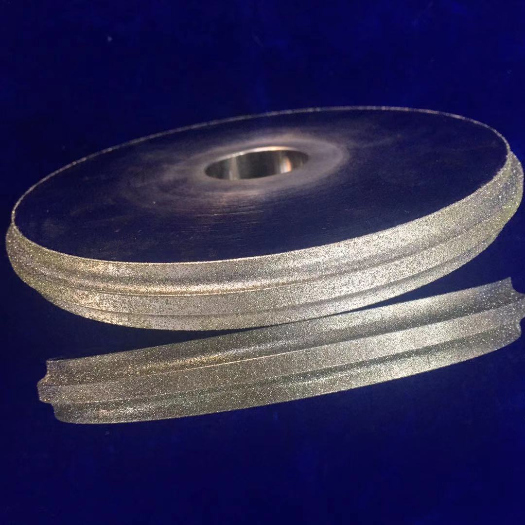 科美 玻璃磨边轮 电镀金刚石砂轮带圆弧 磨铣刀硬质合金-阿里巴巴