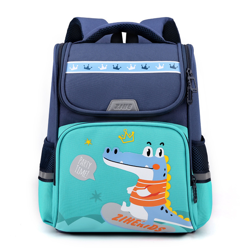 New Kindergarten Astronaut Bag Middle and Large Class Grade One Cartoon Cute School Bag Ultra-Light Spine Protection Unicorn Backpack