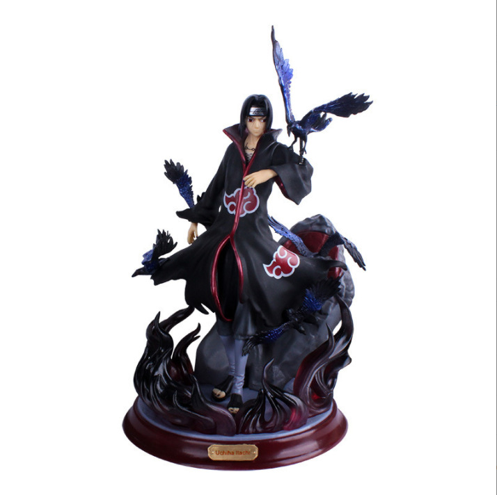 Naruto High Quality Version Crow Palace Skunk Gk Yuzhibo Skunk Statue Anime Model Decoration Hand-Made Wholesale