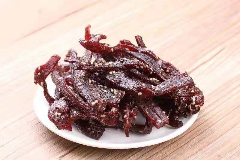 广西玉林名友全友记精制牛腊巴香辣味牛巴牛肉干牛肉条