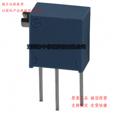 pv37x103c01b00 10kΩ金属陶瓷多圈侧面微调电位器可变电阻-阿里巴巴