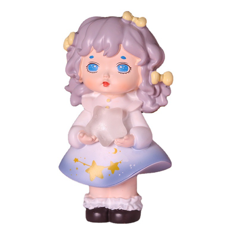 Lili'an Catch XINGX Blind Box Hand-Made Girl Heart Desktop Resin Decorations Doll Blind Box Girl Graduation Gift