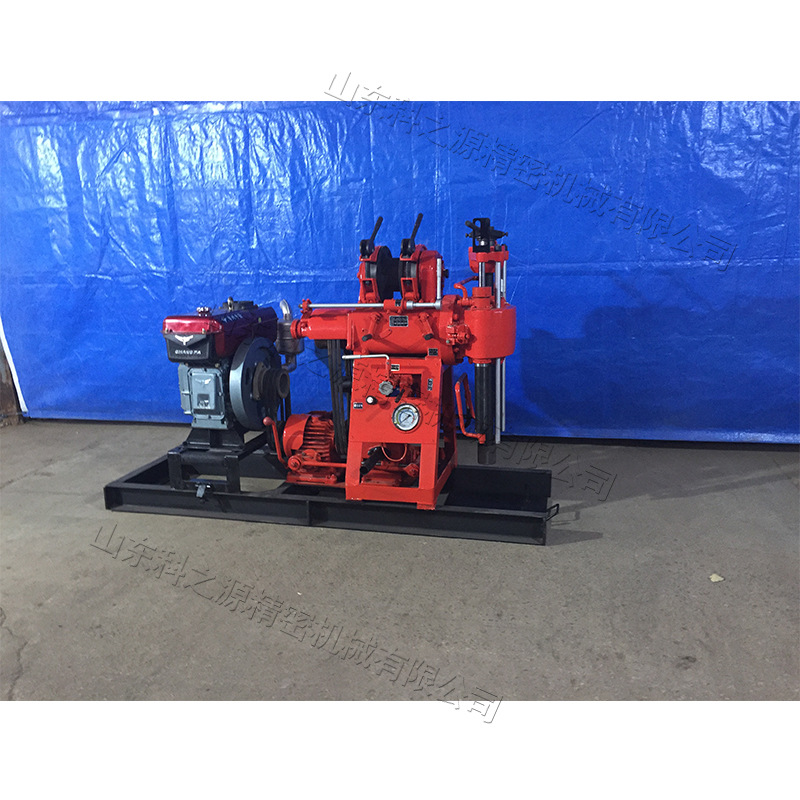 xy-100型地质岩芯钻机 地质普查建筑物勘察钻机 家用小型打井机