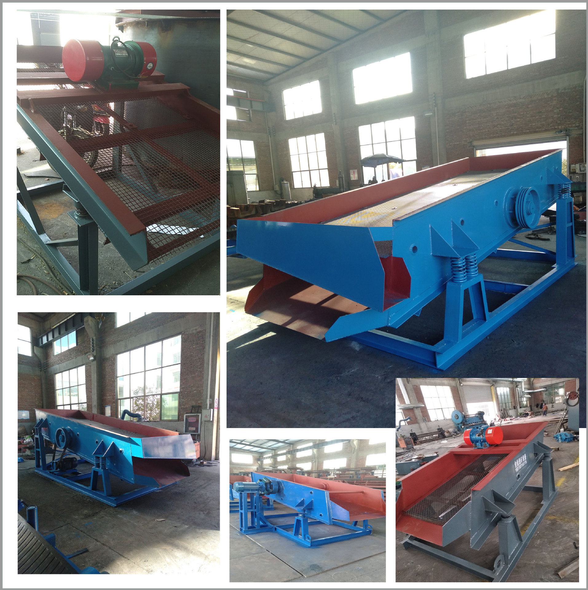 zd型振动筛沙机 矿山砂石筛沙机 矿用圆振筛加工定制石头筛选机