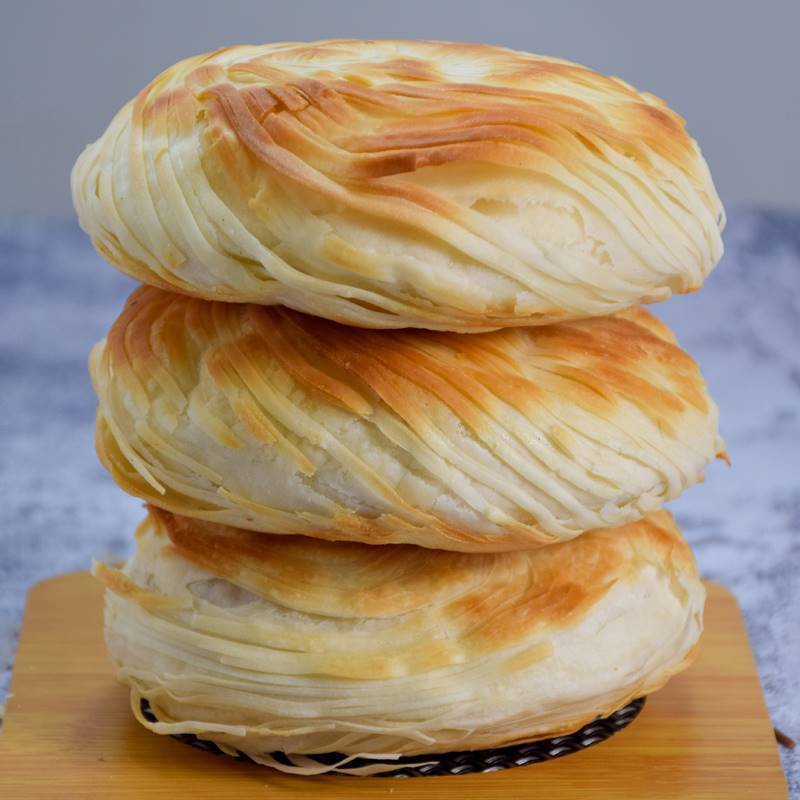 老潼关饼胚冻饼速冻千层饼肉夹馍饼胚冷冻饼肉夹馍饼肉加馍