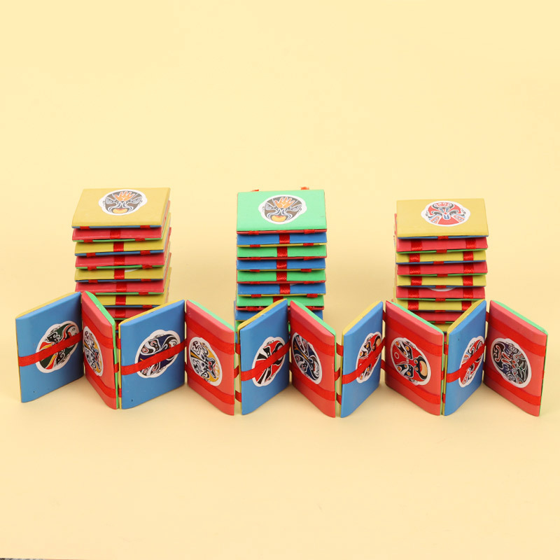 Magic Turning Plate Facial Makeup Children‘s Fun Magic Toy Building Blocks Magic Board Plastic Turning Plate Wholesale Stall Supply Spot