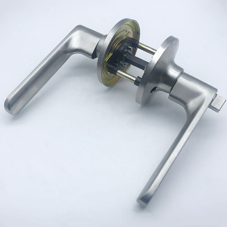 门把手消防过道锁执手锁圆形简约厂家批发不锈钢执手门锁支持跨境