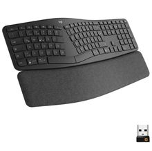 罗技ERGOK860无线蓝牙人体工学键盘笔记本舒适办公自带弧形掌托