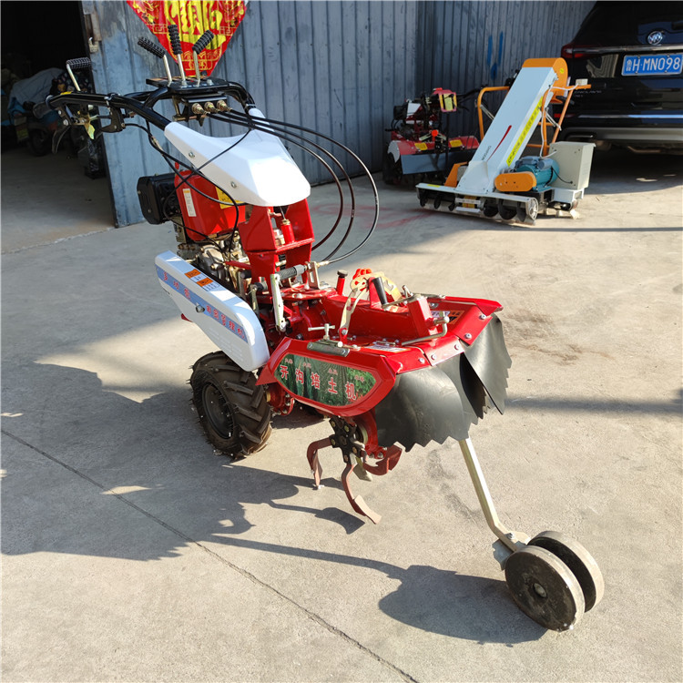 186型柴油生姜开沟机 四驱果园旋耕机 大棚菜苗种植起垄机-阿里巴巴