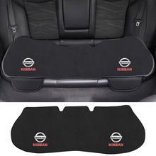 跨境货源汽车座椅垫 法兰绒3件套适用于马自达哈弗长安吉利通用型