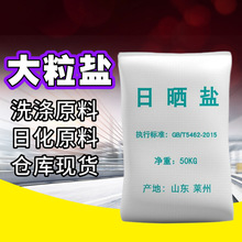 大颗粒盐 海盐日晒盐水处理锅炉专用海盐工业小白盐 大粒盐日晒盐