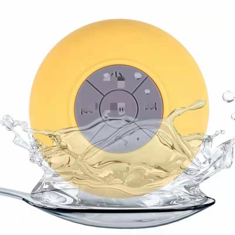 New Bts06 Suction Cup Waterproof Speaker with Wireless Mini Speaker Car Hands-Free Call Waterproof Bluetooth Speaker