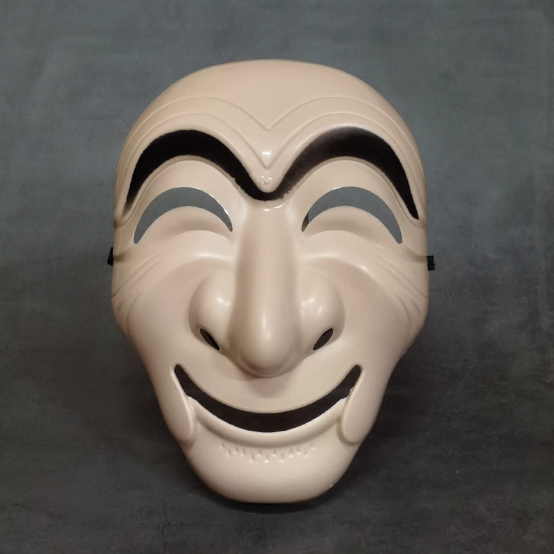 新款韩国河回纸钞屋面具纸牌达利假面面具纸房子电影周边主题面罩