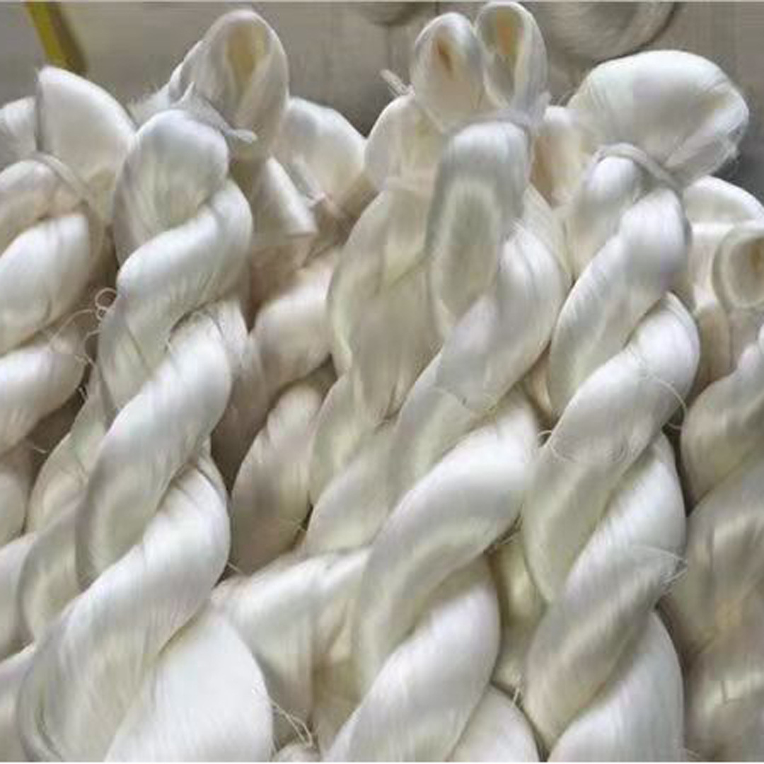 进口双宫丝 100%桑蚕丝被原料 桑蚕丝裸胎半成品 特级机制丝批发