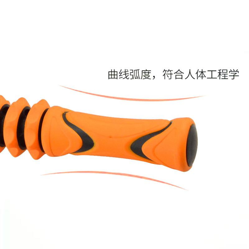 Yoga Fitness Muscle Massage Stick Gear Fascia Rod Muscle Relaxation Roller Exercise Yoga Scrapping Rod Massage Stick