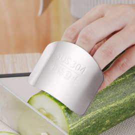 不锈钢护指器切菜护手器保护手指套卫士厨房切肉护指套防切手神器