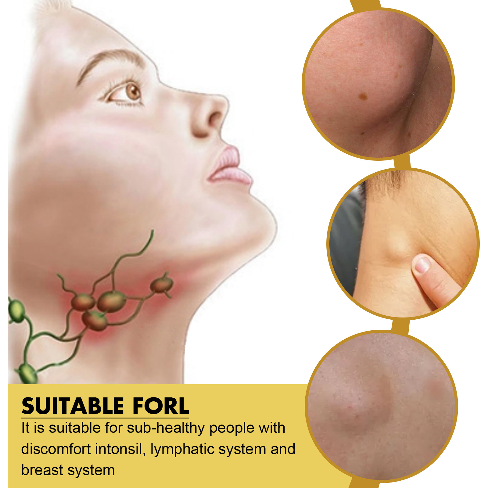 商品描述适用部位颈部规格6 patches颜色淋巴保健贴6pcs产品类别保暖