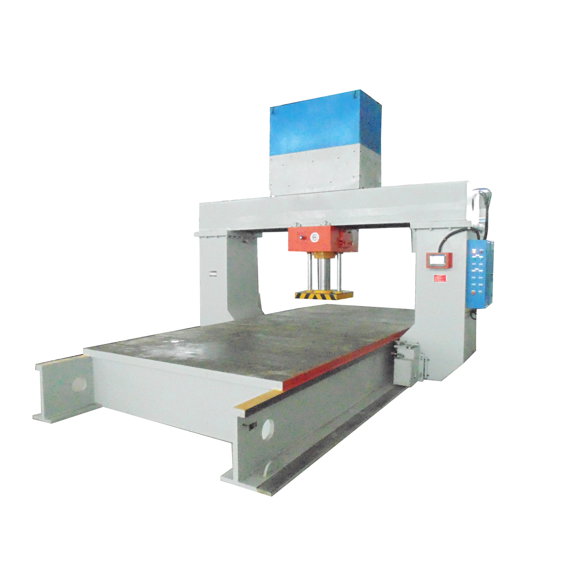 移动龙门液压机 龙门校直压装液压机,160吨钢板移动校直机