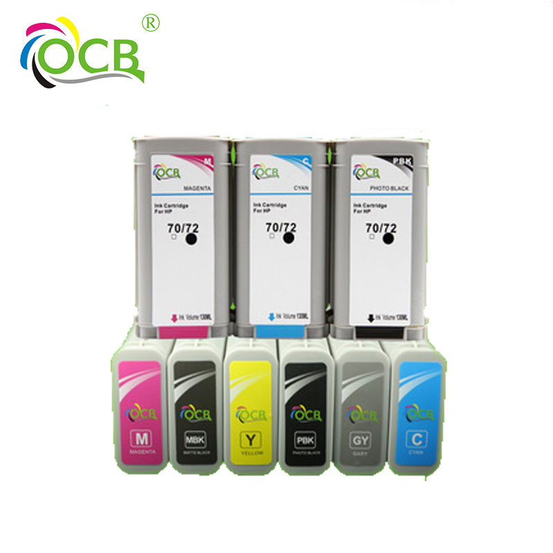 适用hp70墨盒带染料墨水芯片designjet z3100/z3200打印机墨水盒