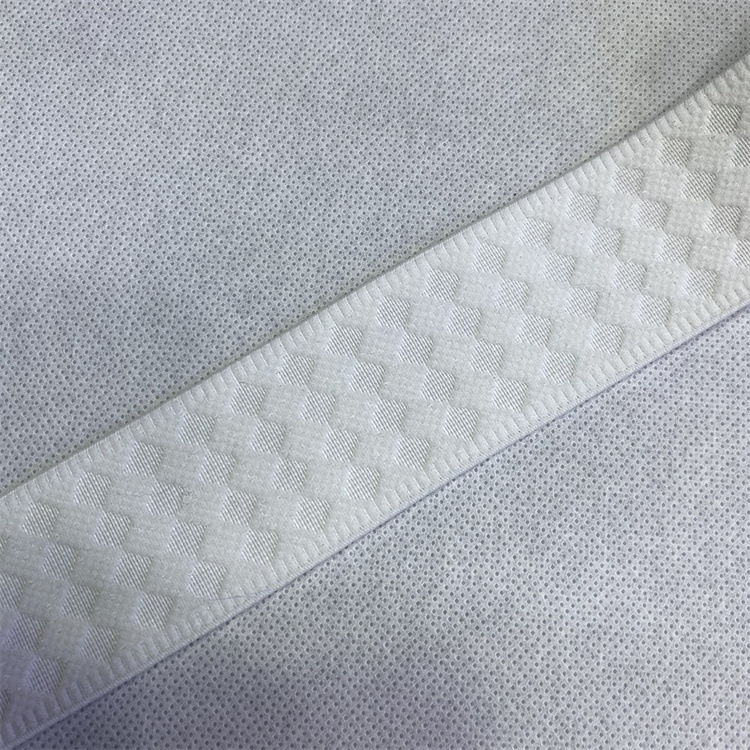 Factory in Stock 4cm Encryption High Elastic Plaid Jacquard Color Elastic Band for External Use Waist of Trousers Skirt Waist Flat Elastic Ribbon