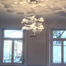 北欧设计师Artemide别墅客厅餐厅灯具意大利艺术悬浮花瓣卧室吊灯