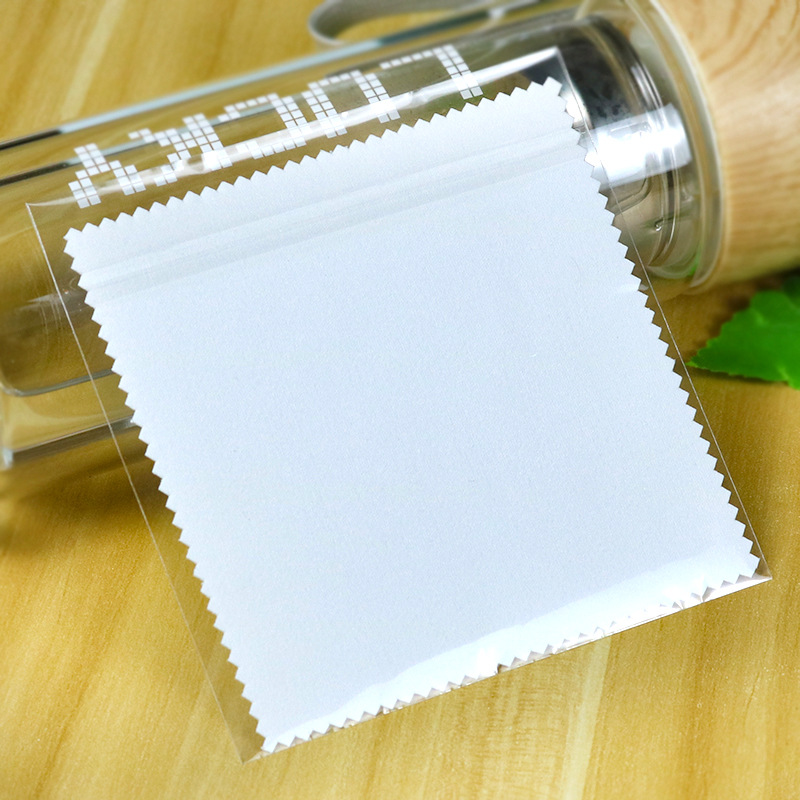 独立包装眼镜布 10*10cm白色麂皮绒近视镜墨镜太阳镜手机擦拭布